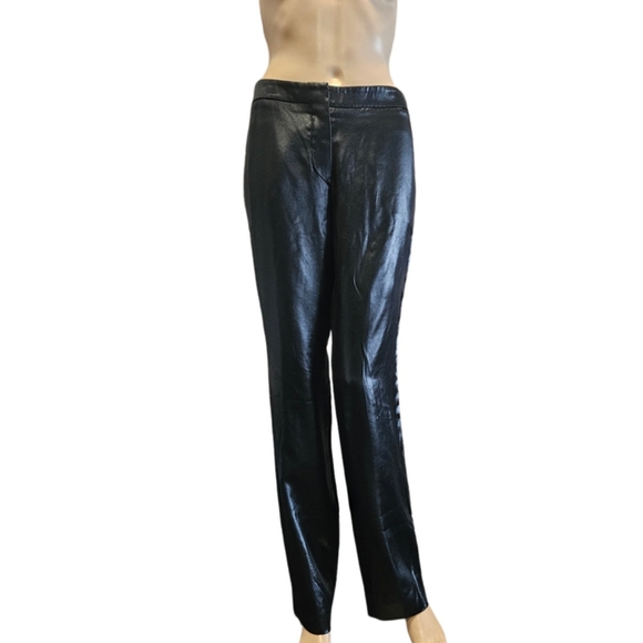 Chanel black silk women’s pants